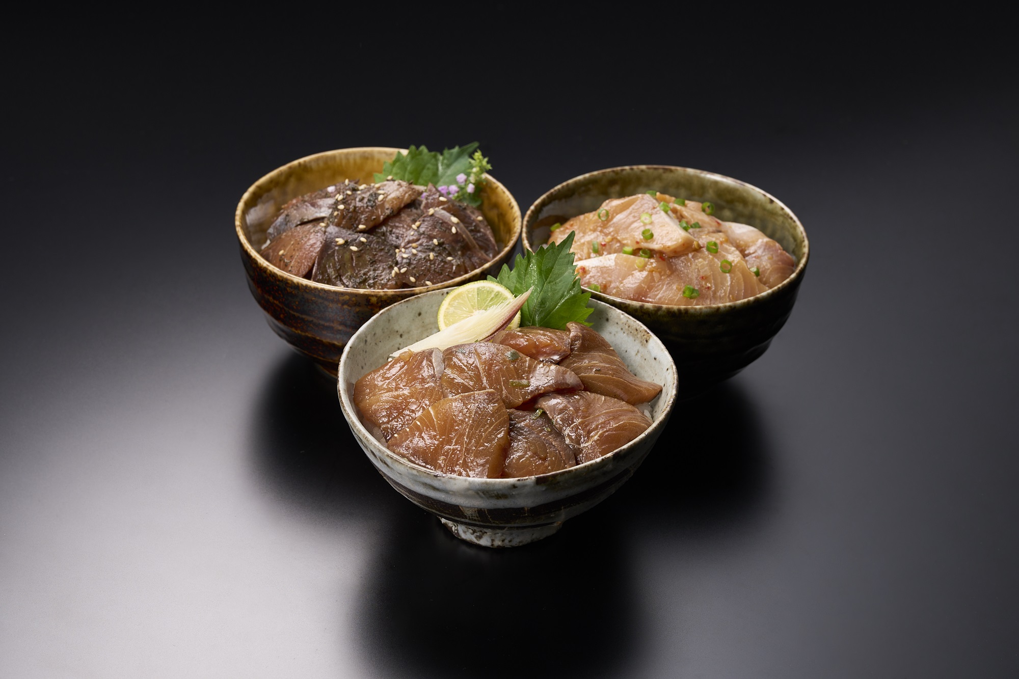 漬け丼3種